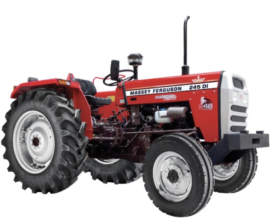 massey ferguson 245 - Heavy duty red tractor for deep plowing